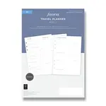Plánování cestování náplň A5 zápisníků Filofax Notebook