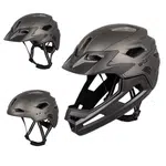 Junior downhill přilba W-TEC Estreito Magic Matt Black S (52-56)