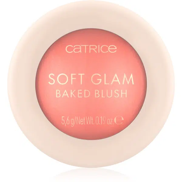Catrice Soft Glam rozjasňující tvářenka odstín 030 Cheeky Coral 5.6 g