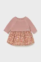 Dětské bavlněné šaty Mayoral Newborn