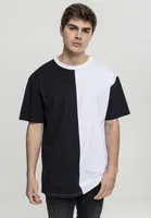 Oversize tričko Harlekýn blk/wht