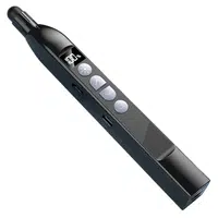 S18Pro Wireless Laser Pointer for Presentation with Telescopic Stick Black
