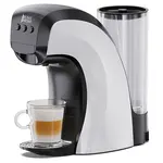 HiBREW H3B 3-in-1 Capsule Coffee Machine 20Bar Pressure 850ml Water Tank 7-temp Settings Magnetic Cup Holder Adjustment