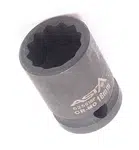 Hlavice nástrčná úderová 1/2" 21 mm, 12hranná - ASTA Velikost: 16 mm