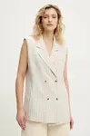 Vesta se lnem Answear.LAB