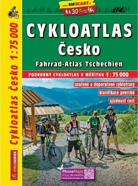 Cykloatlas Česko 1:75 000