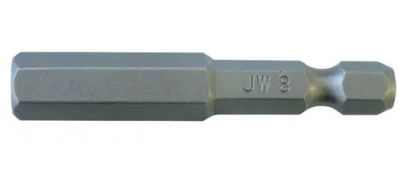 Bit Imbus 8x50 mm, úchyt 1/4", prodloužený - JONNESWAY D150H080B Velikost: 8x50 mm