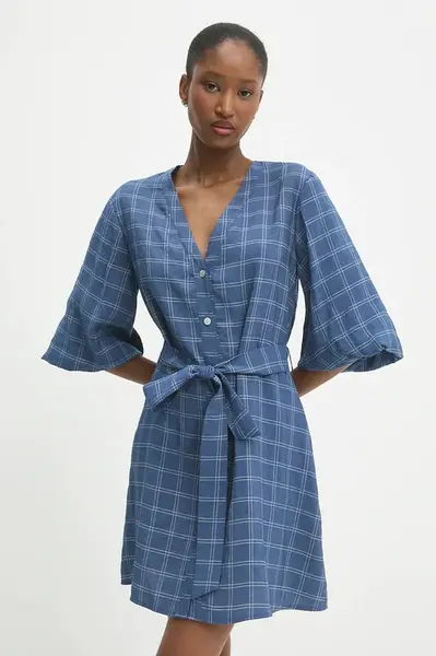 Šaty Answear.LAB modrá barva, mini