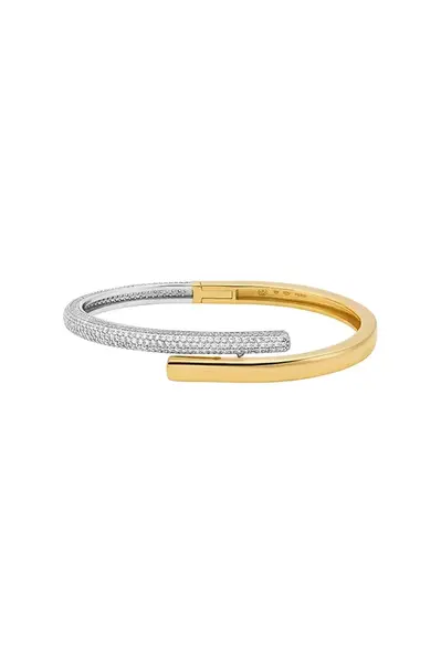 Pozlacený stříbrný náramek Michael Kors MKC1751CZ931