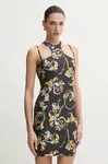 Šaty Versace Jeans Couture černá barva, mini, 78HAO914 JS470