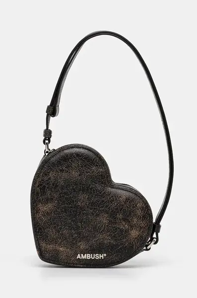 Kabelka AMBUSH Crackle Heart Shoulder Bag