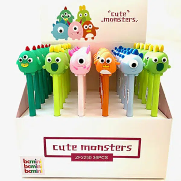 Pero gelové SILKY - Lilttle monster mix