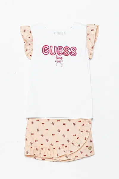Dětská souprava Guess bílá barva, K5GG00 K6YW4