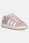 Dětské semišové sneakers boty adidas Originals CAMPUS 00s růžová barva, JP5507