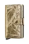 Kožená peněženka Secrid zlatá barva, MCr-Gold