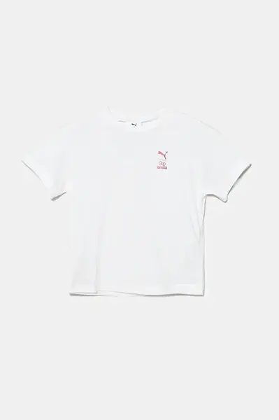 Dětské bavlněné tričko Puma HELLO KITTY & FRIENDS Relaxed Graphic Tee