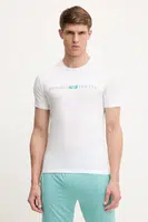 Tričko Emporio Armani Underwear pánské, bílá barva, s potiskem, EM000379 AF10774