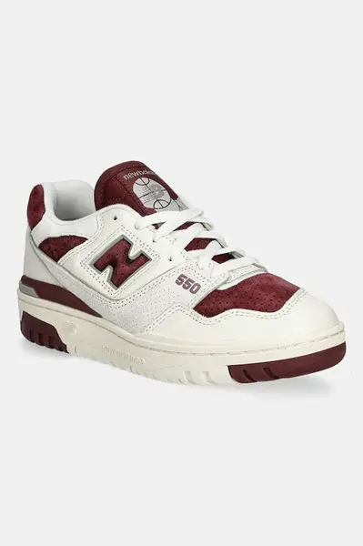 Kožené tenisky New Balance 550 béžová barva, BB550LEZ