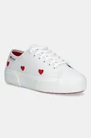 Kecky Superga PLATFORM HEARTS VEGAN MAT