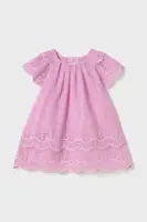 Dívčí šaty Mayoral růžová barva, mini, 1910