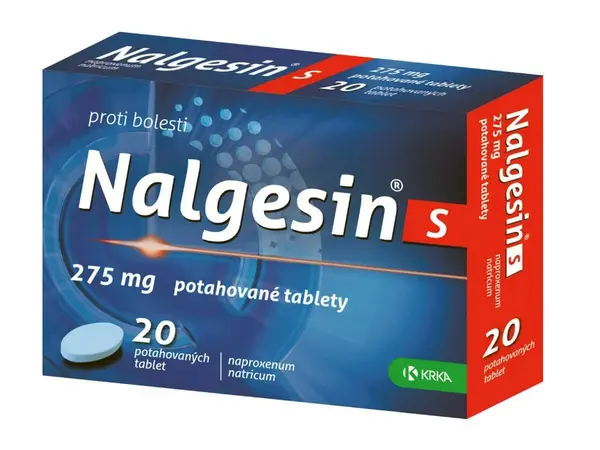 Nalgesin S 275mg potahované tablety 20x1 ii