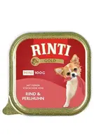 Rinti Dog Gold Mini vanička hovězí perlička 100g