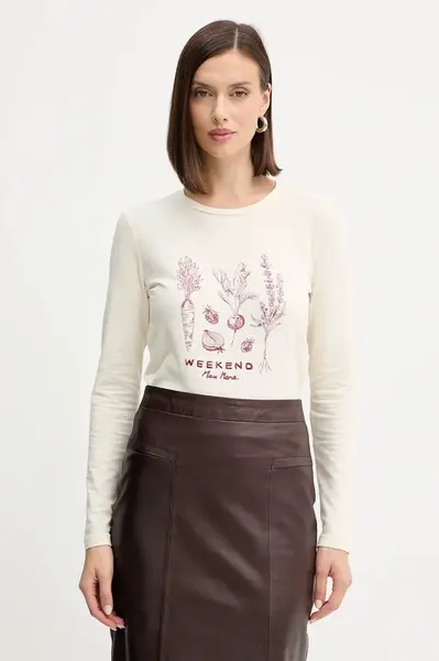 Tričko s dlouhým rukávem Weekend Max Mara RENOIR