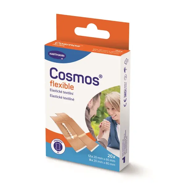 Cosmos flexible pružná náplast 2 velikosti 20ks