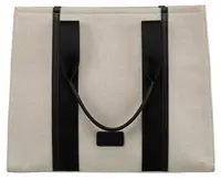 Trendy dámská textilní kabelka na rameno Dafni, černá