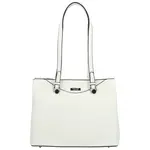 Módní dámská kabelka na rameno Delami Little Lady, bílá