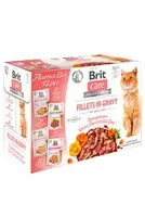 Brit Care Cat Fillets Gravy Flavour Box (12*85g)