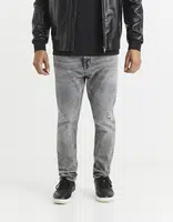 Slim fit pre mužov Celio - sivá