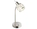 Stolová lampa Kris, sklenený krištáľ%