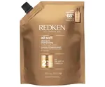 Vyživujúci šampón pre suché a krehké vlasy Redken All Soft - 500 ml, náhradná náplň + darček zadarmo