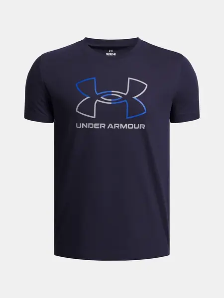 Chlapecké tričko Under Armour UA GL FOUNDATION SS-BLU - Kluci