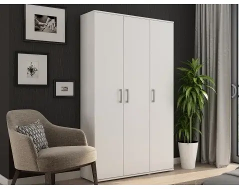 Viacúčelová skriňa Nitro, biela%