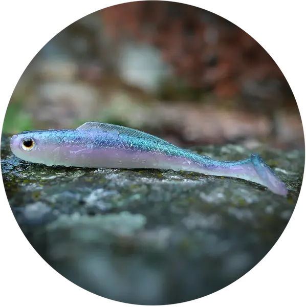 Redbass gumová nástraha ripper kicker ghost natur - xl 125 mm