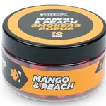 Feeder expert plovoucí boilie smokers pop-up 100 ml 10 mm - mango broskev