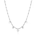 S'Agapõ Ocelový náhrdelník s přívěsky Elysium SUM03