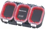 Daiwa vodotěsná krabička waterproof sealed unit case 300 červená - 3 přihrádky