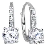 Soliter Třpytivé náušnice s krystaly 436 001 00480 04