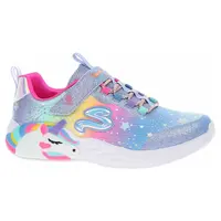 Skechers S-Lights: Unicorn Dreams blue-multi 35