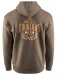 Grundéns mikina displacement dwr hoodie anchor otter heater - xl