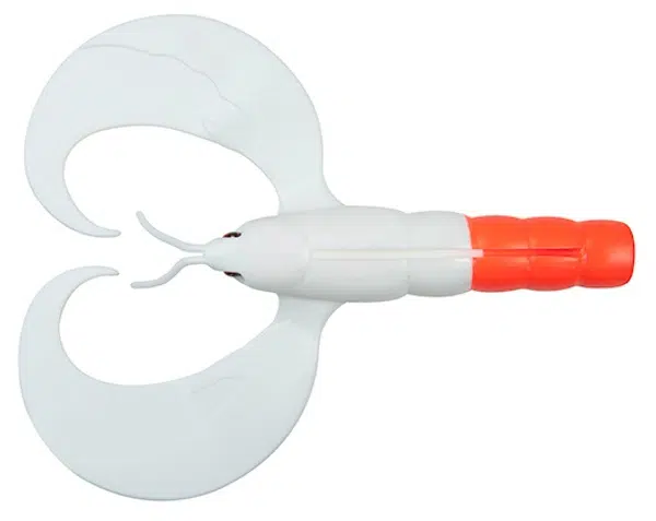 Fox rage gumová nástraha mini craw uv red head - 8 cm