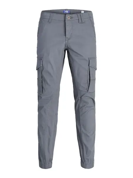Jack & Jones Junior Nohavice 'JPSTPAUL FLAKE'  sivá