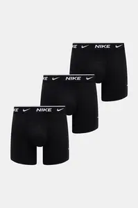 Nike  přiléhavé boxerky pánské bavlněné s elastanem 3-pack