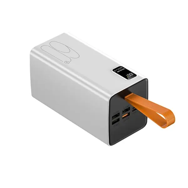 Powerbanka 60000mAh, PD 22,5W, QC3.0, bílá