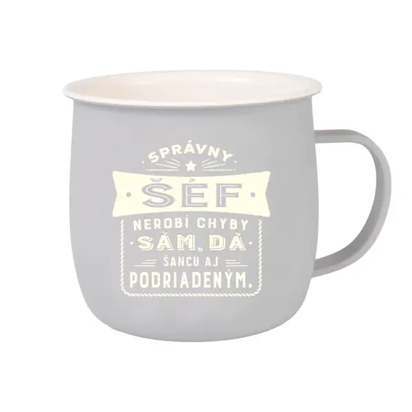 Outdoorový hrnček - Správny šéf ALBI