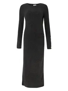 VERO MODA Šaty 'VMHANZO'  čierna melírovaná