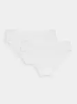 Dámské spodní prádlo kalhotky 4F (2 Pack) - bílé